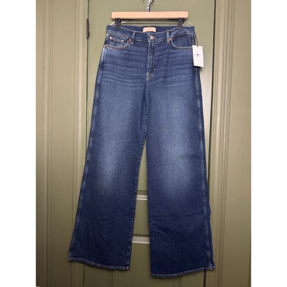 NWT 7 for All Mankind Luxe Vintage Lotta Jean Cisco Dark Wash High Rise Size 31 - Picture 3 of 9